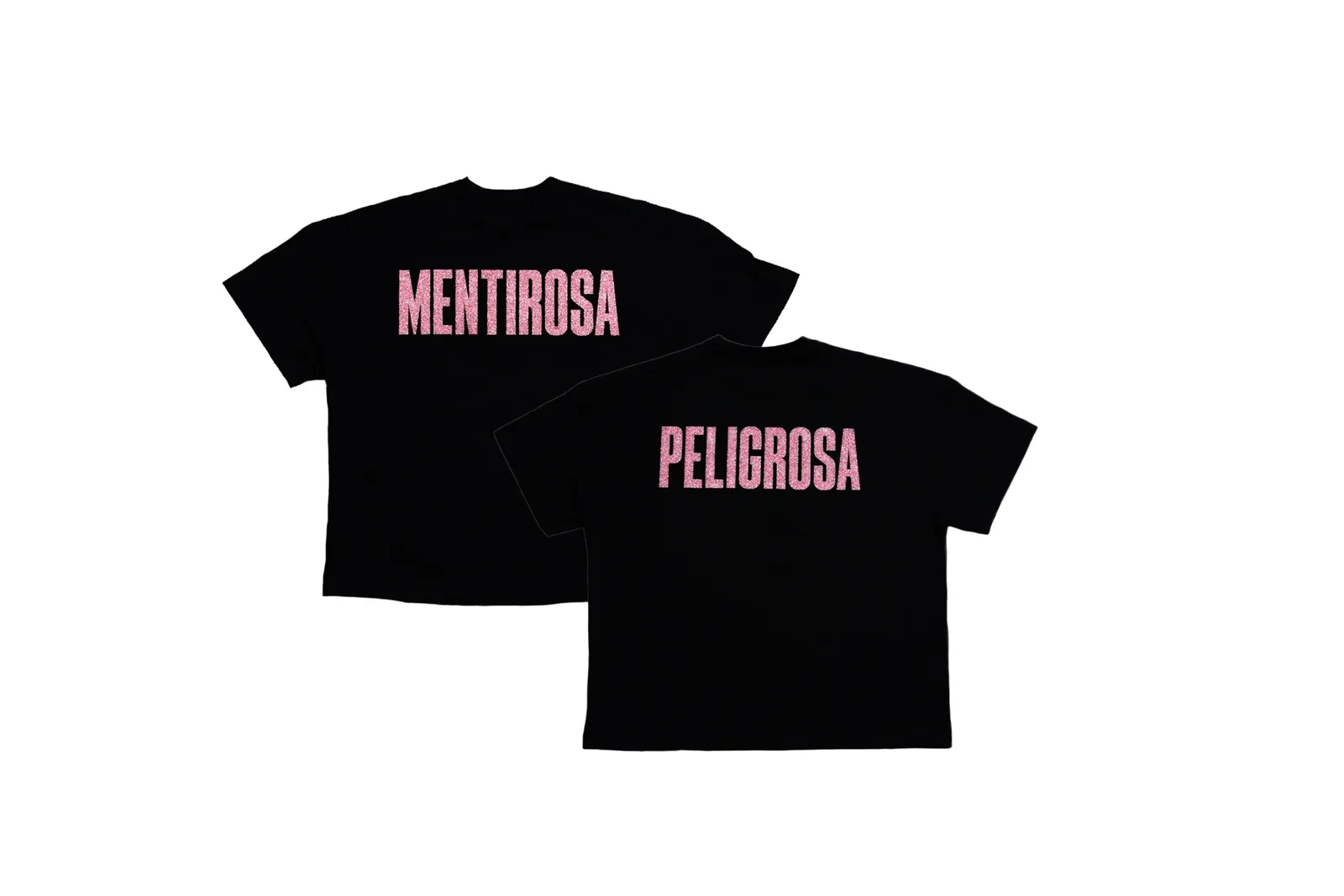 T-shirt nera Twin Things oversize con logo collage colorato stile ritaglio anni '90
